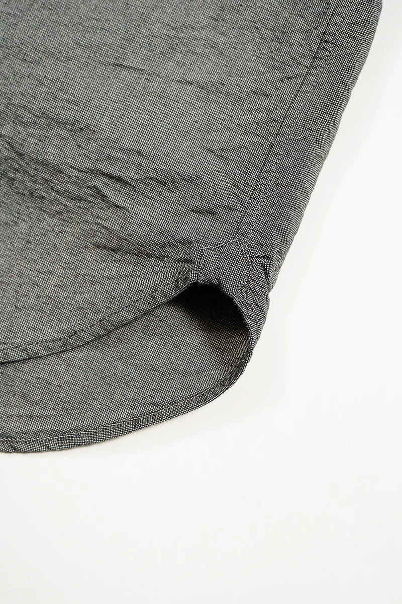 Nigel Cabourn - BRITISH OFFICERS SHIRT - TYPE2 BLACK