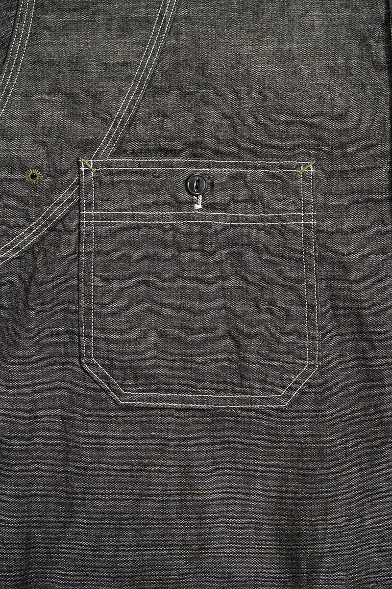 Nigel Cabourn - NEW MEDICAL SHIRT - BLACK
