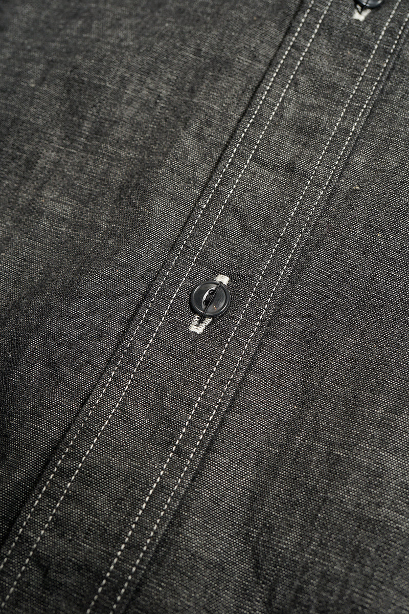 Nigel Cabourn - NEW MEDICAL SHIRT - BLACK