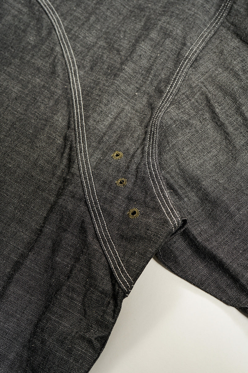 Nigel Cabourn - NEW MEDICAL SHIRT - BLACK