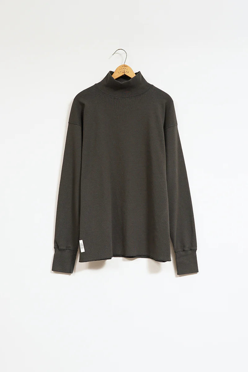 Nigel Cabourn - HIGH NECK LONG SLEEVE - COTTONCANDY WOOL