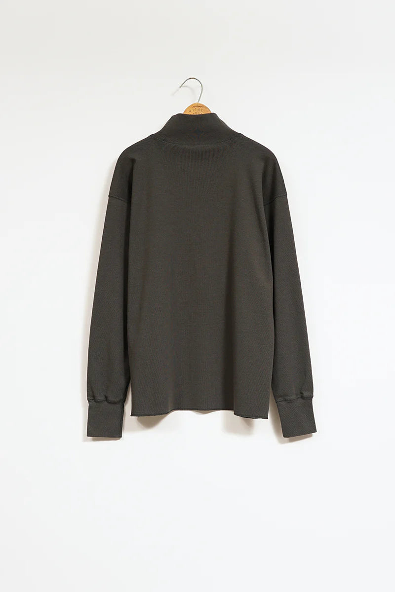 Nigel Cabourn - HIGH NECK LONG SLEEVE - COTTONCANDY WOOL