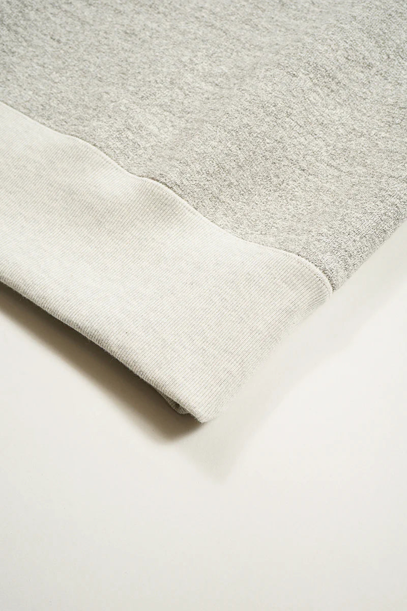 Nigel Cabourn - HIGH NECK SWEAT SHIRT - GREY