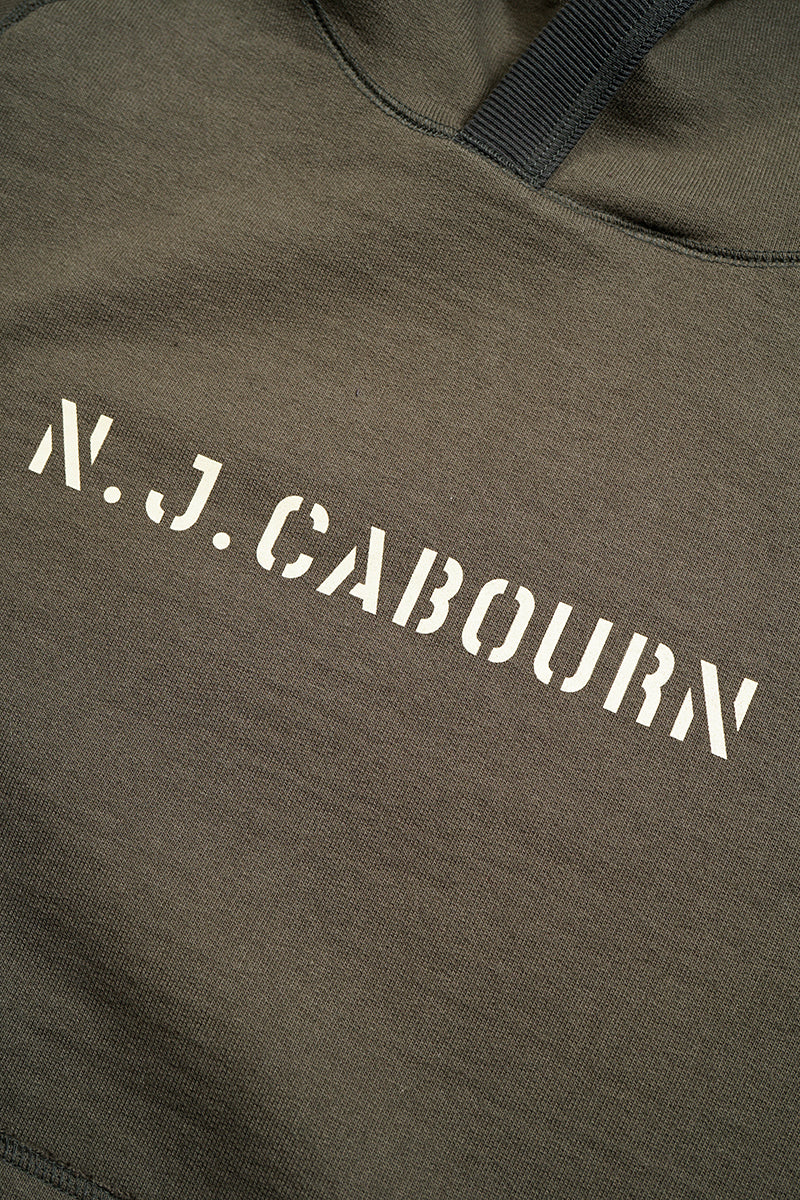 Nigel Cabourn - 50s PARKA LETTERED - CHARCOAL GREY