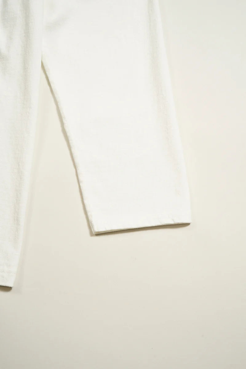 Nigel Cabourn - 7.8oz 40s USMC LONG SLEEVE - OFF WHITE