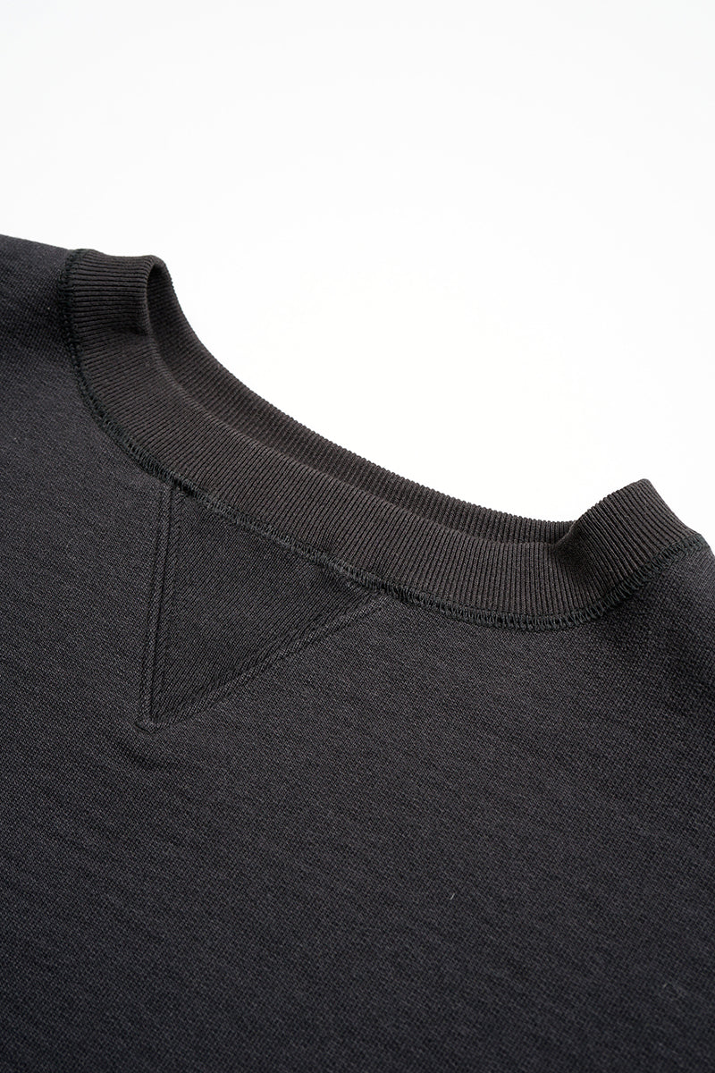 Nigel Cabourn - 50s CREW NECK - 20.5oz BLACK