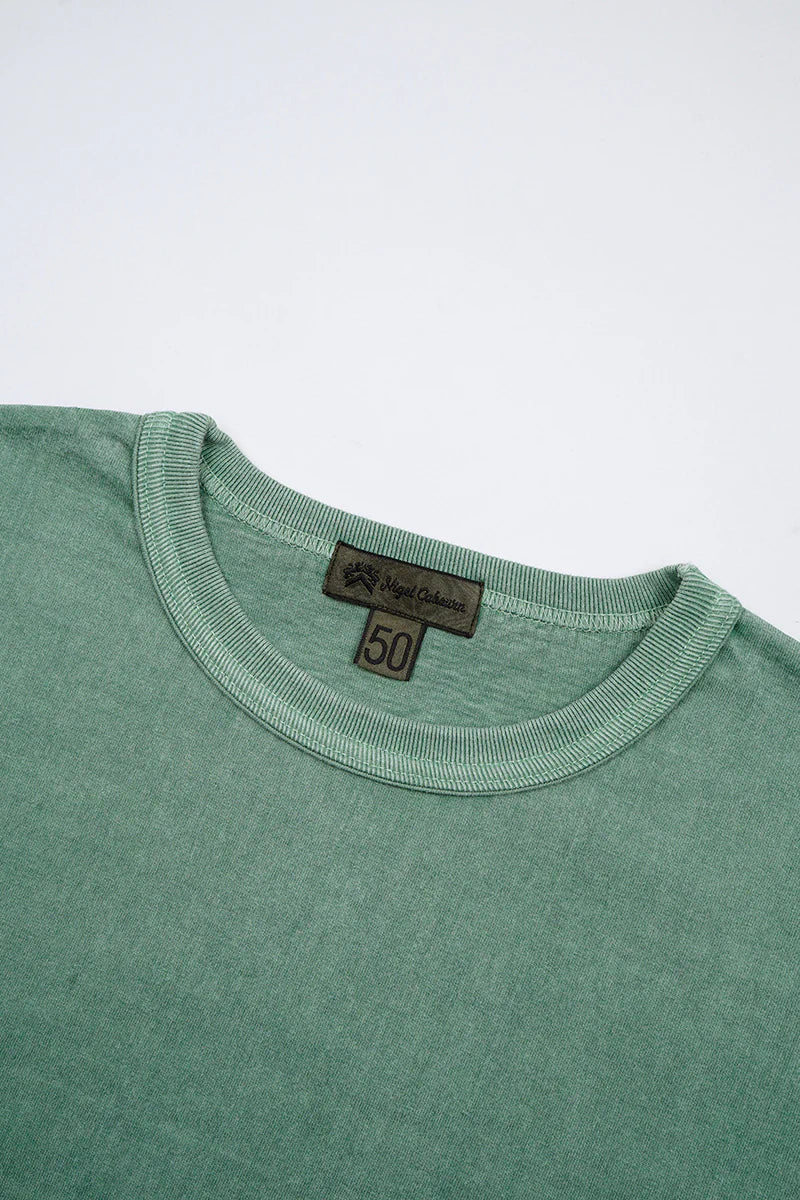 Nigel Cabourn - 7.8oz DOUBLE BINDER T-SHIRT - PIGMENT