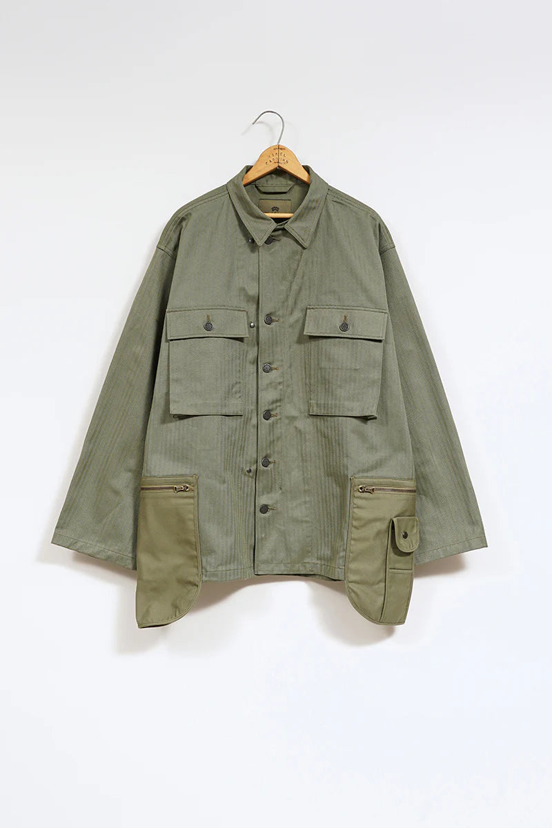 ジャケット・アウター Nigel Cabourn woman FATIGUE COAT OLIVE Nigel Cabourn woman FATIGUE COAT OLIVE
