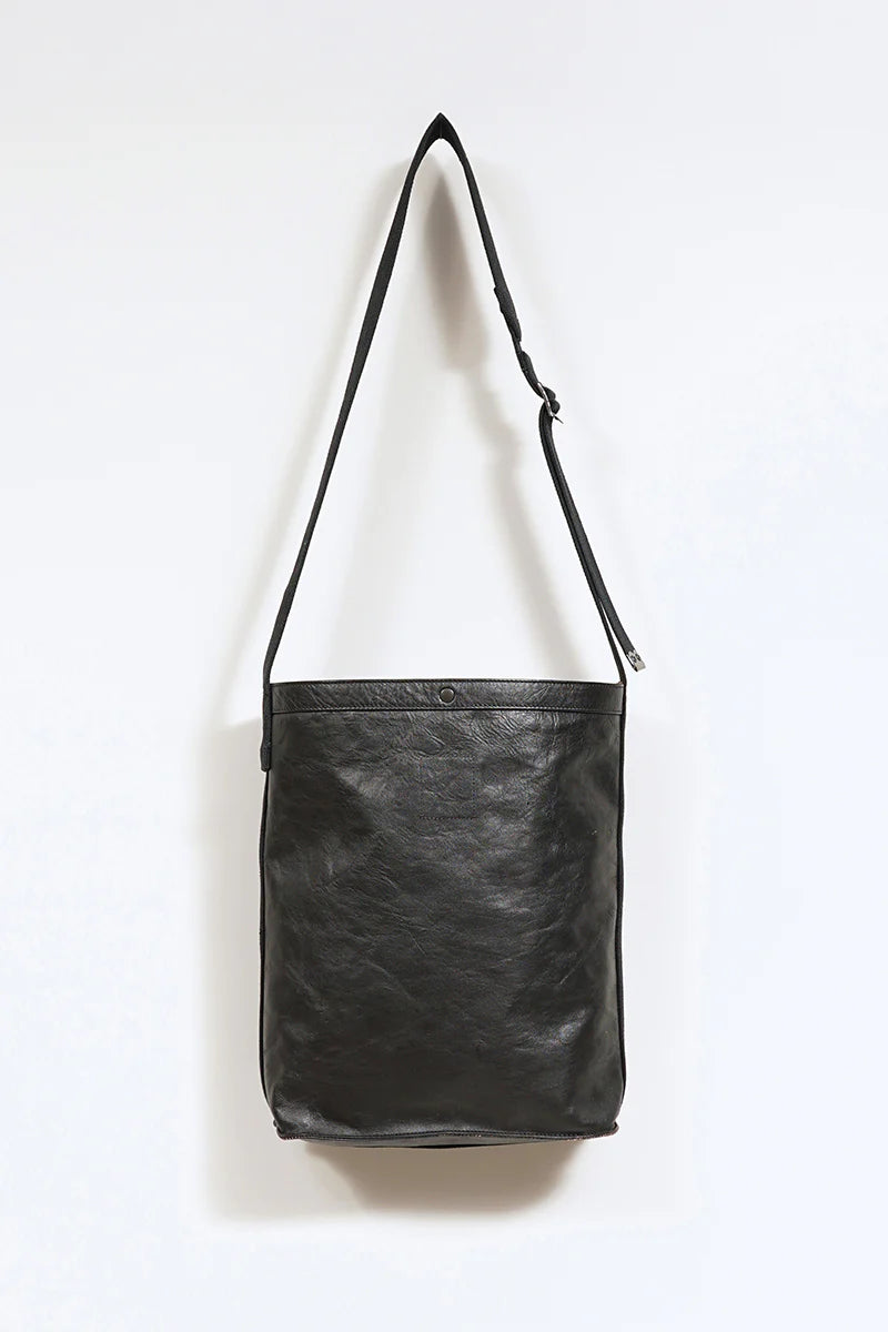Nigel Cabourn - MAIL BAG - BROWN CORE LEATHER