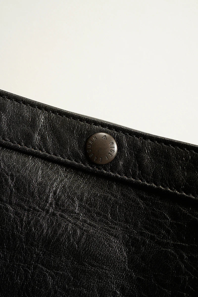Nigel Cabourn - MAIL BAG - BROWN CORE LEATHER