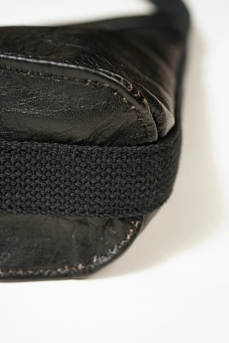 Nigel Cabourn - MAGAZINE BAG - BROWN CORE LEATHER
