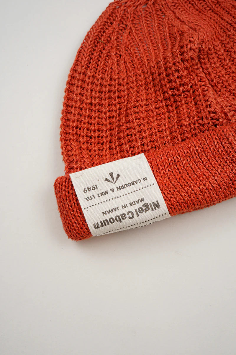Nigel Cabourn - BEANIE LINEN - PIGMENT