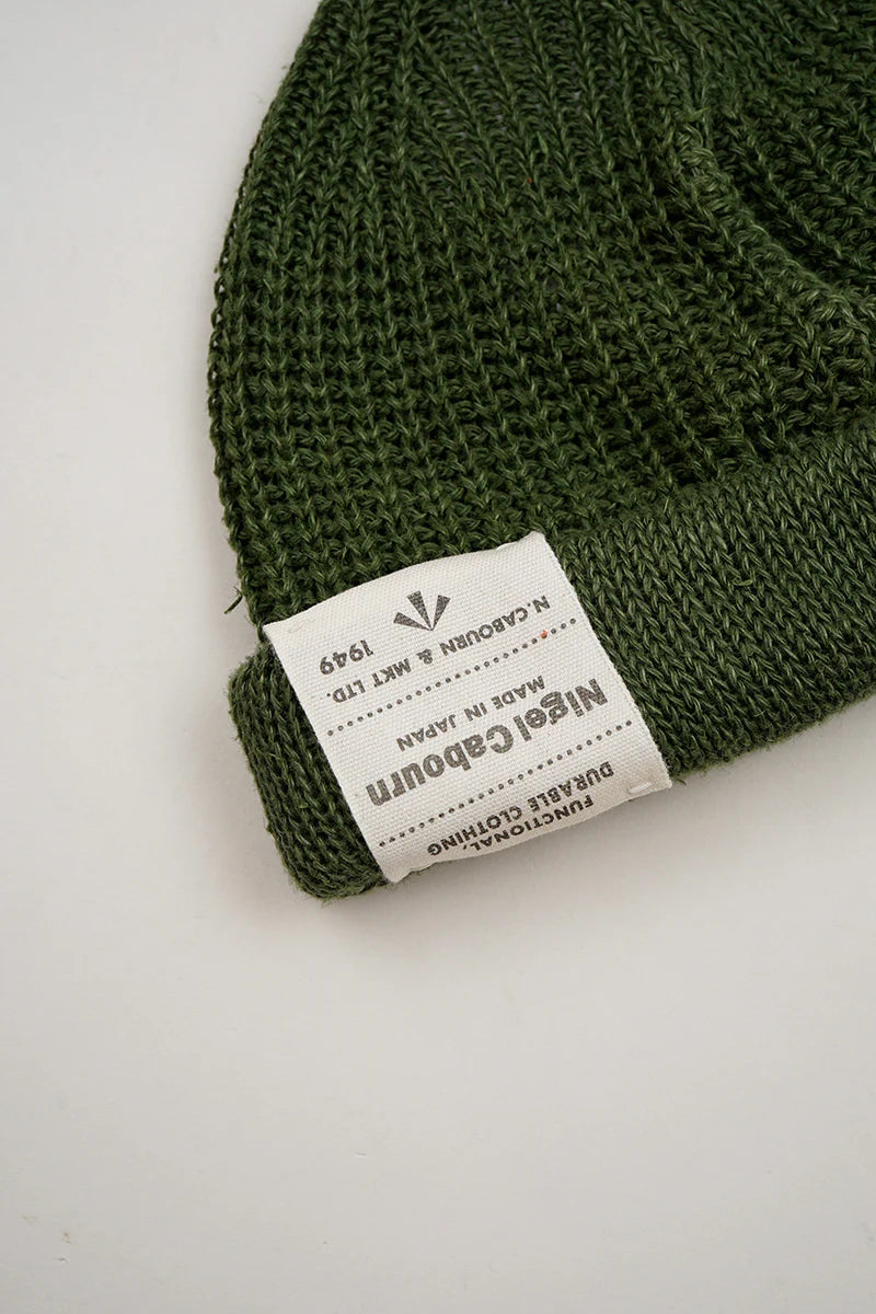 Nigel Cabourn - BEANIE LINEN - PIGMENT