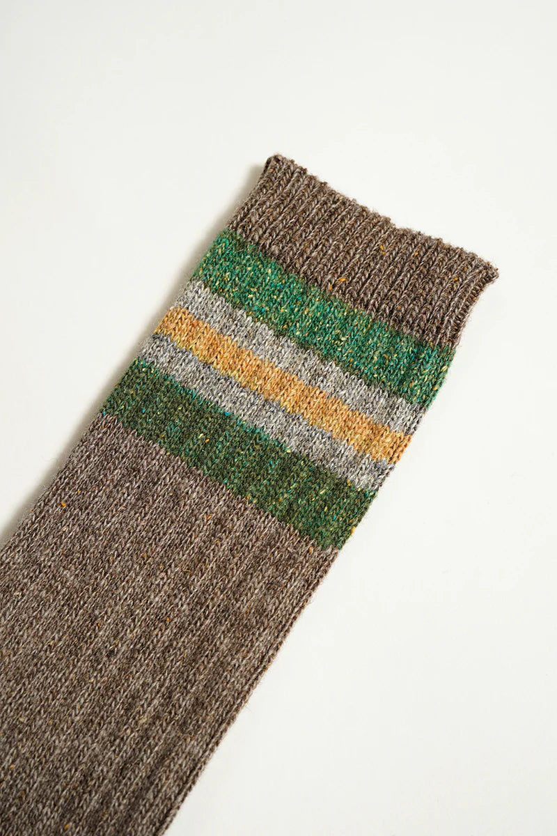 Nigel Cabourn - BORDER SOCKS - MADE IN JAPAN