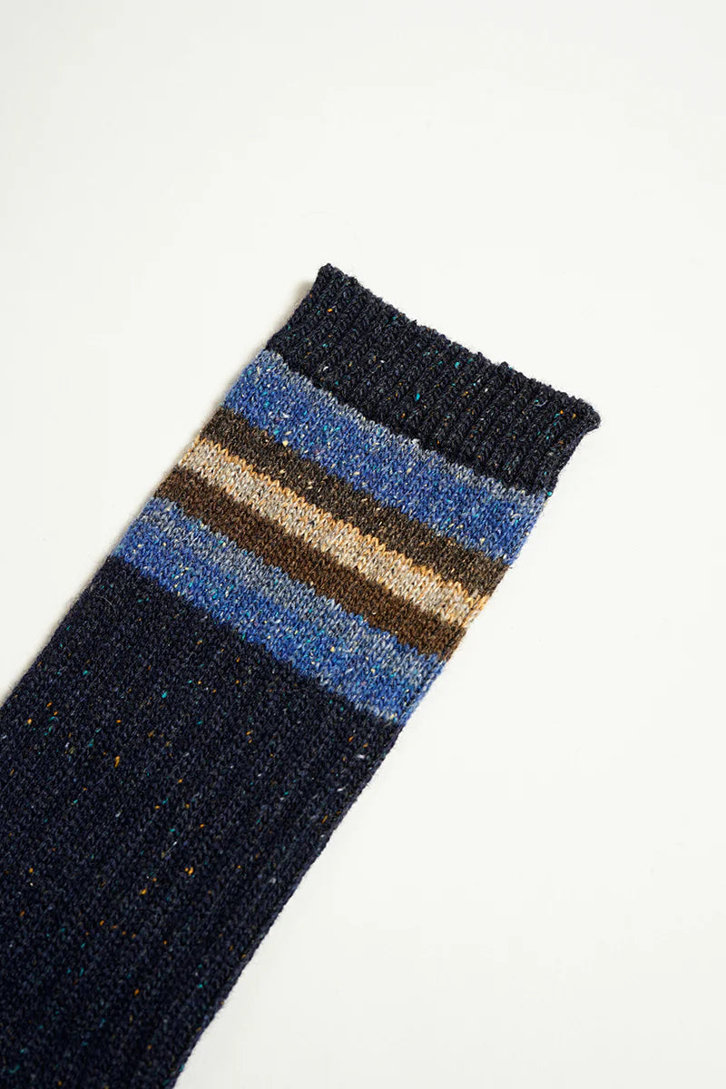 Nigel Cabourn - BORDER SOCKS - MADE IN JAPAN
