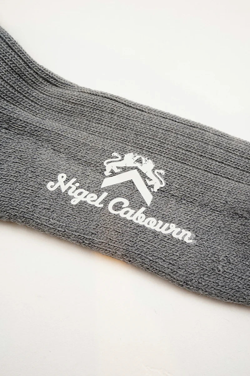 Nigel Cabourn - ACC-20 RIBBED WOOL SOCK - MADE IN ENGLAND