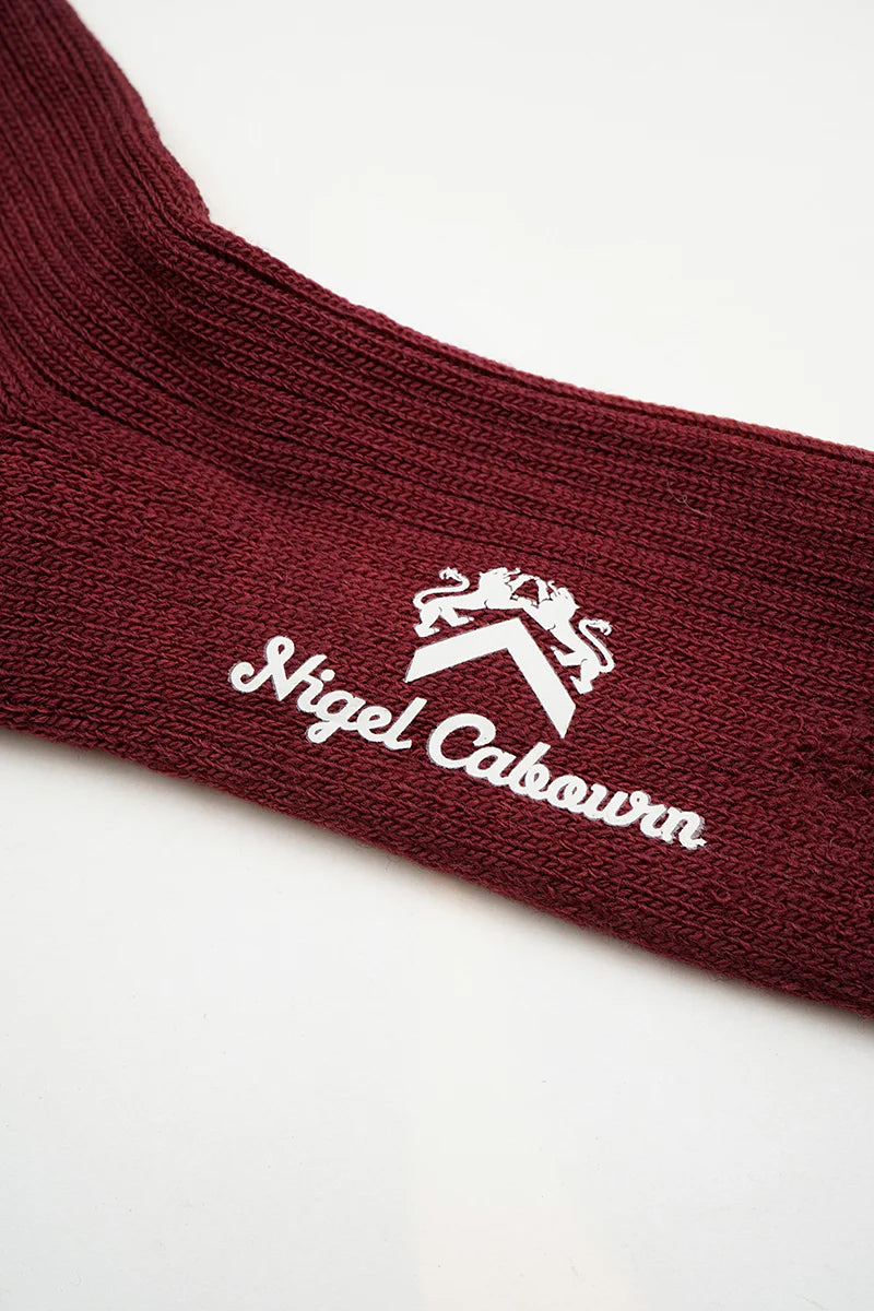 Nigel Cabourn - ACC-20 RIBBED WOOL SOCK - MADE IN ENGLAND