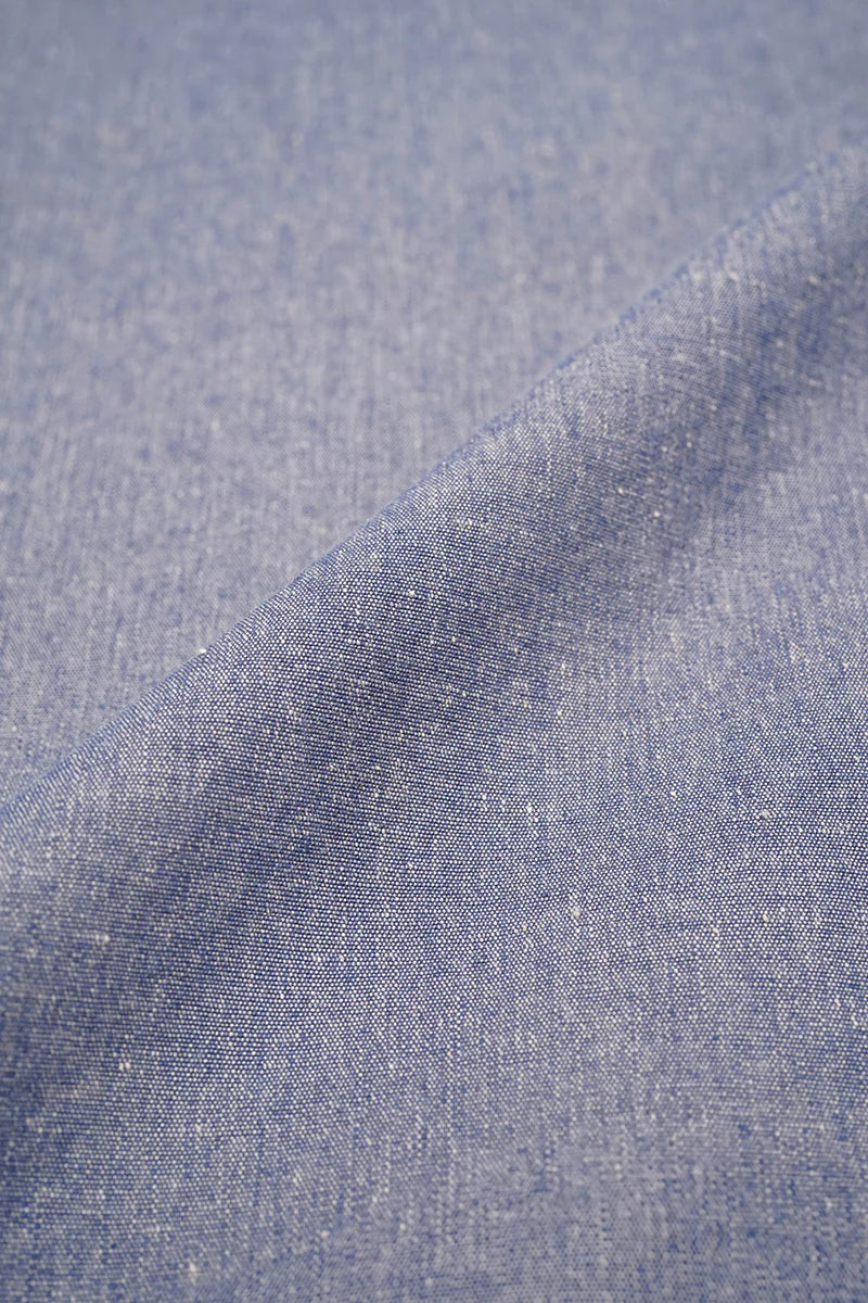 Nigel Cabourn LYBRO - SH01 CHAMBRAY SHIRT - INDIGO