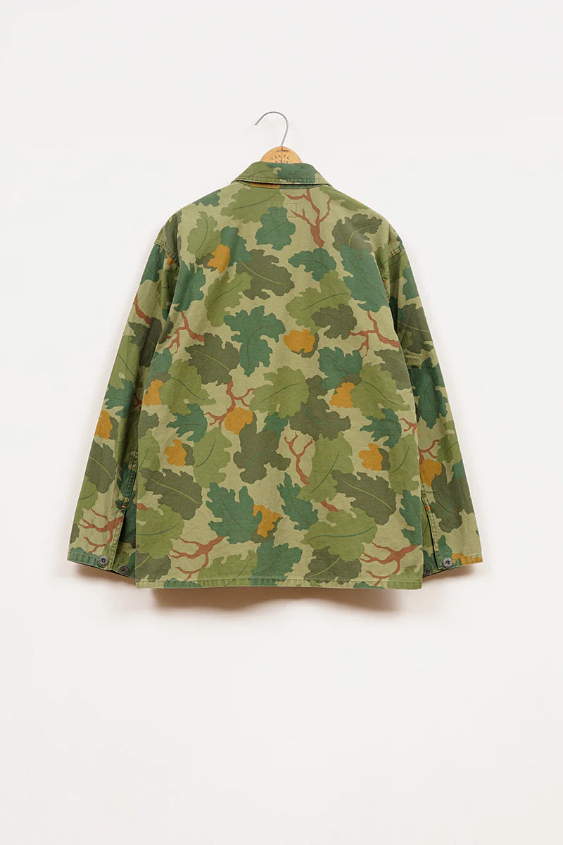 Nigel Cabourn LYBRO - JK02-3 UTILITY OVERSHIRT - GREEN