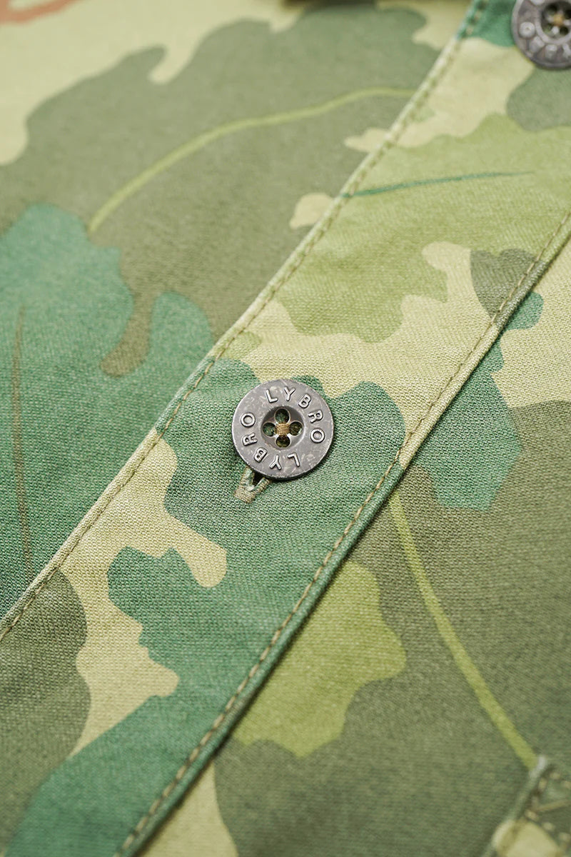 Nigel Cabourn LYBRO - JK02-3 UTILITY OVERSHIRT - GREEN