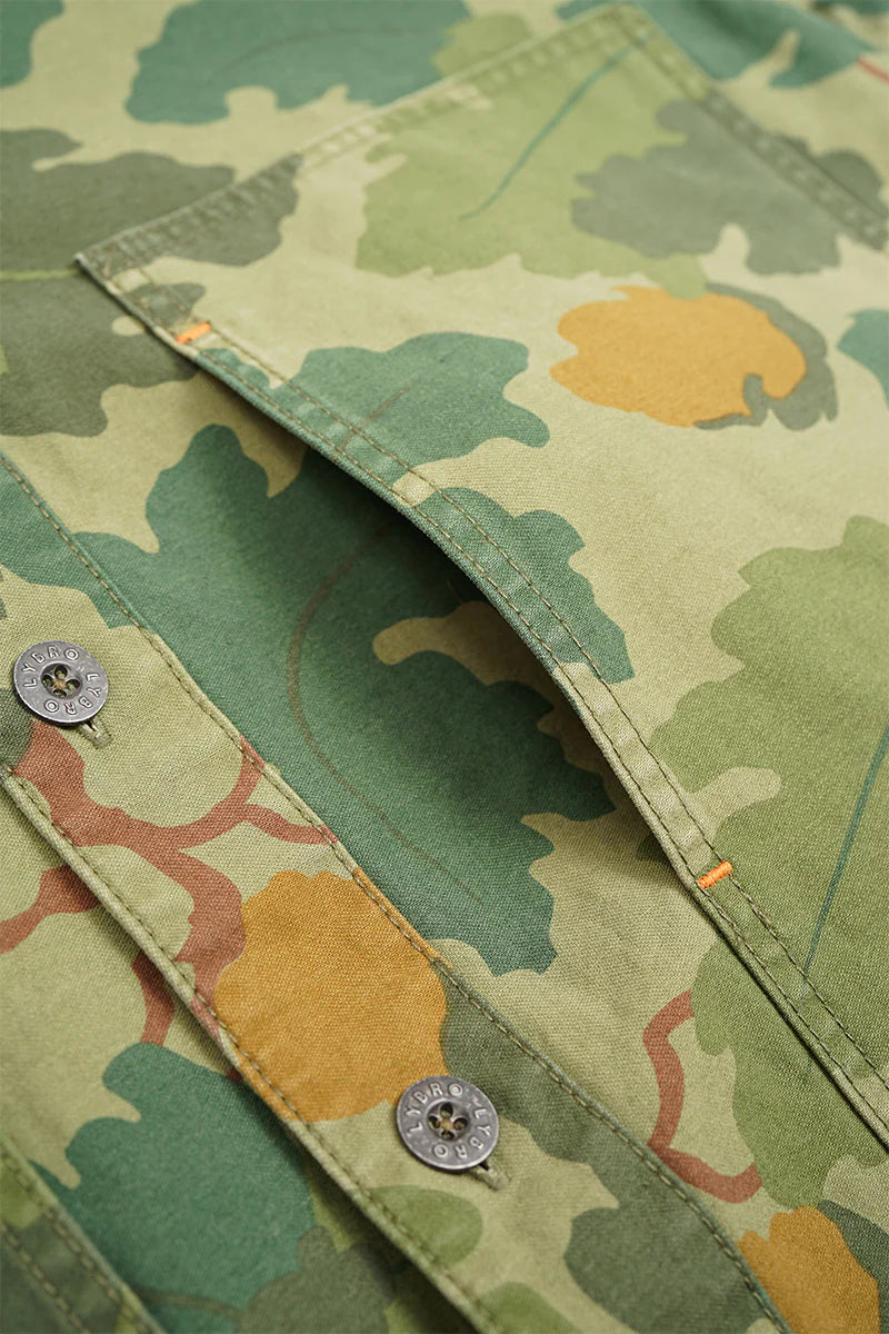 Nigel Cabourn LYBRO - JK02-3 UTILITY OVERSHIRT - GREEN