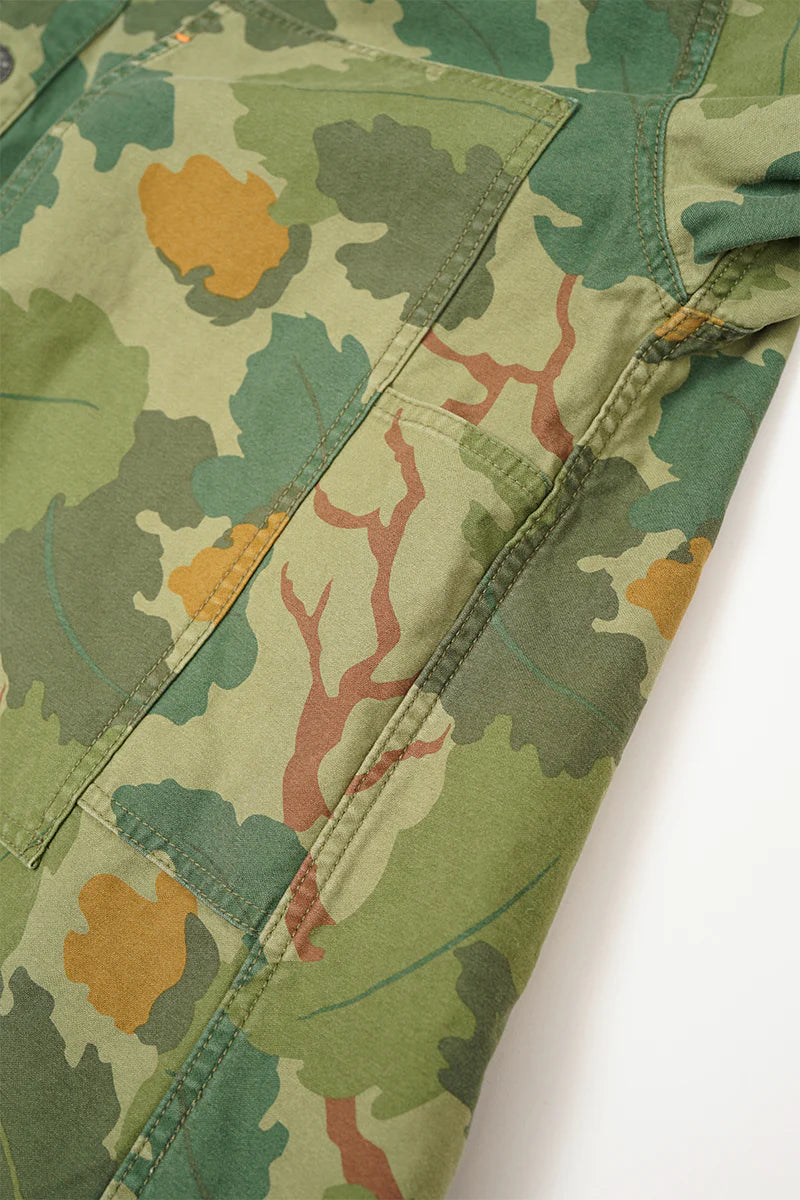 Nigel Cabourn LYBRO - JK02-3 UTILITY OVERSHIRT - GREEN