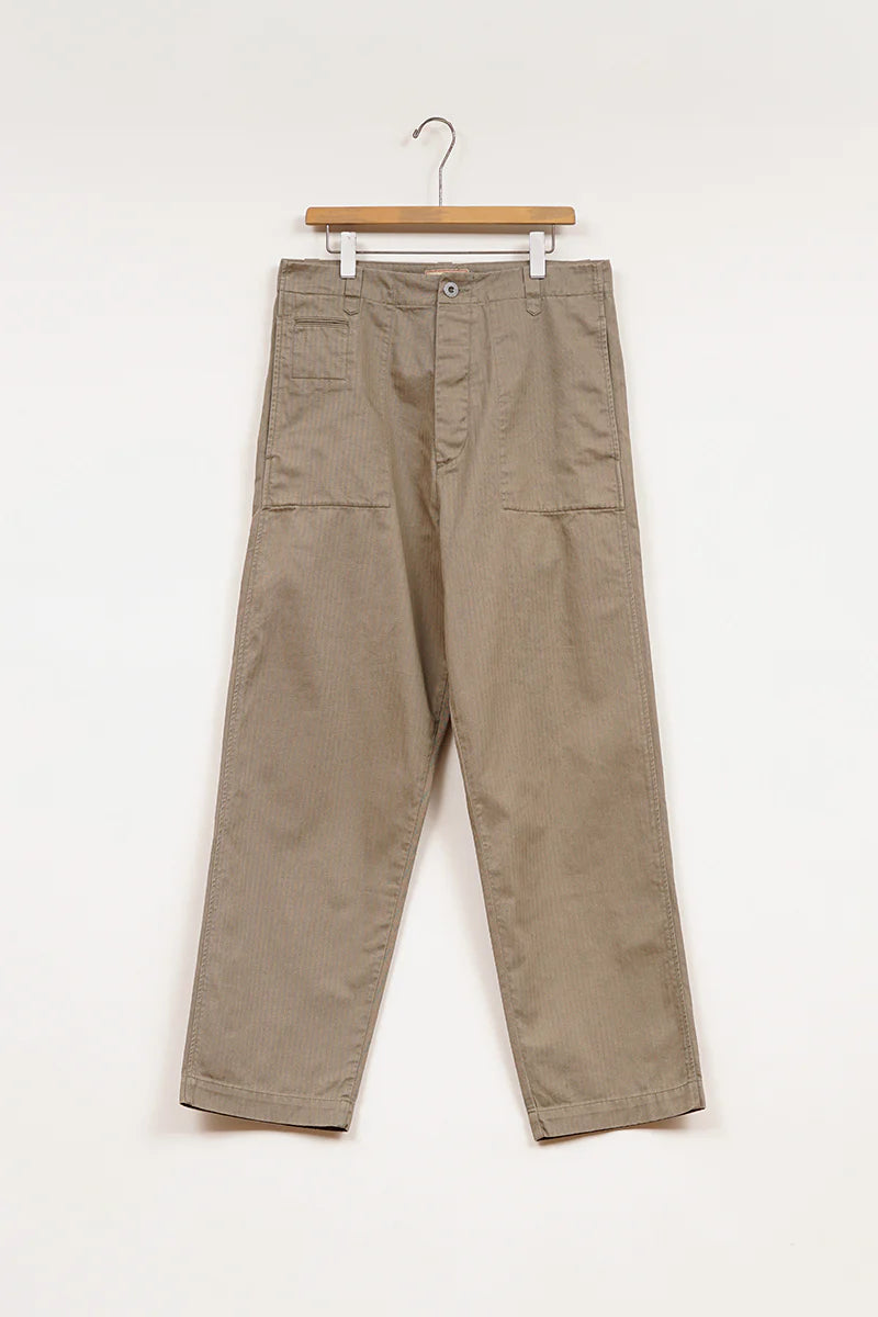 Nigel Cabourn LYBRO - PT02-02 CHORE PANTS HERRINGBONE