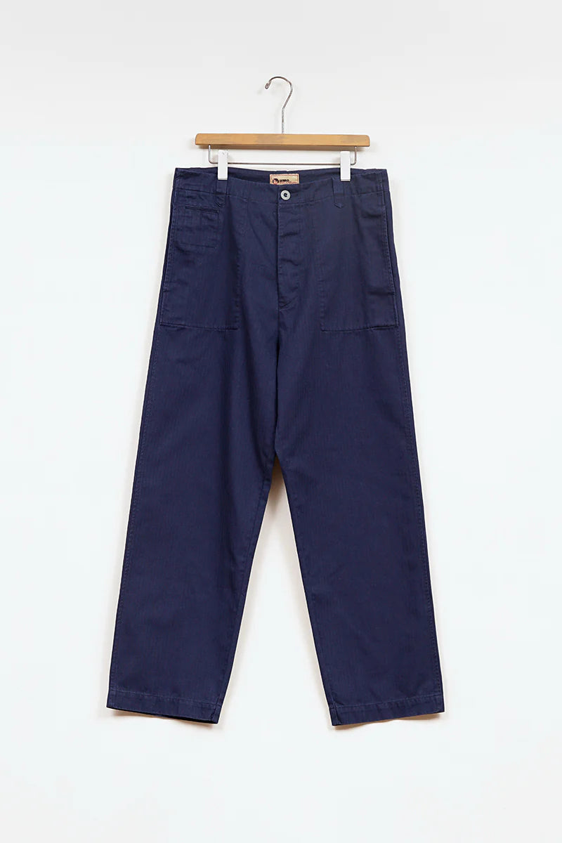 Nigel Cabourn LYBRO - PT02-02 CHORE PANTS HERRINGBONE
