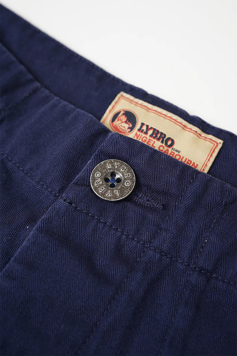 Nigel Cabourn LYBRO - PT02-02 CHORE PANTS HERRINGBONE