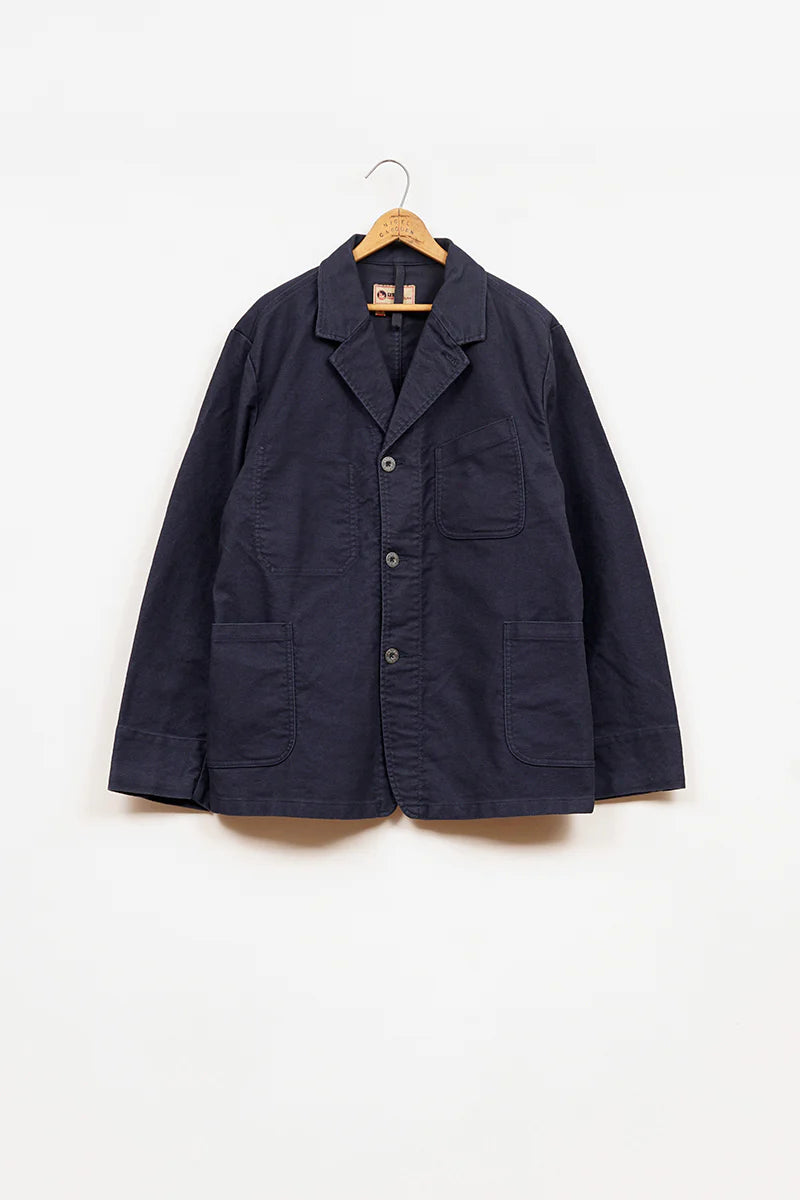 Nigel Cabourn LYBRO - JK03-M WORK SUIT JACKET - MOLESKIN