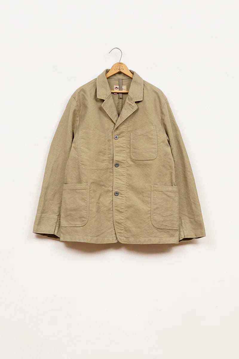 Nigel Cabourn LYBRO - JK03-M WORK SUIT JACKET - MOLESKIN