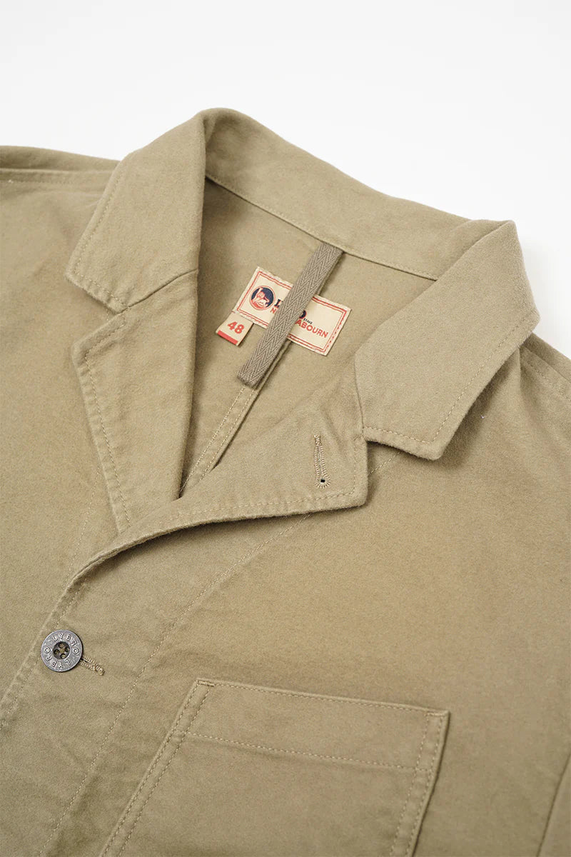 Nigel Cabourn LYBRO - JK03-M WORK SUIT JACKET - MOLESKIN