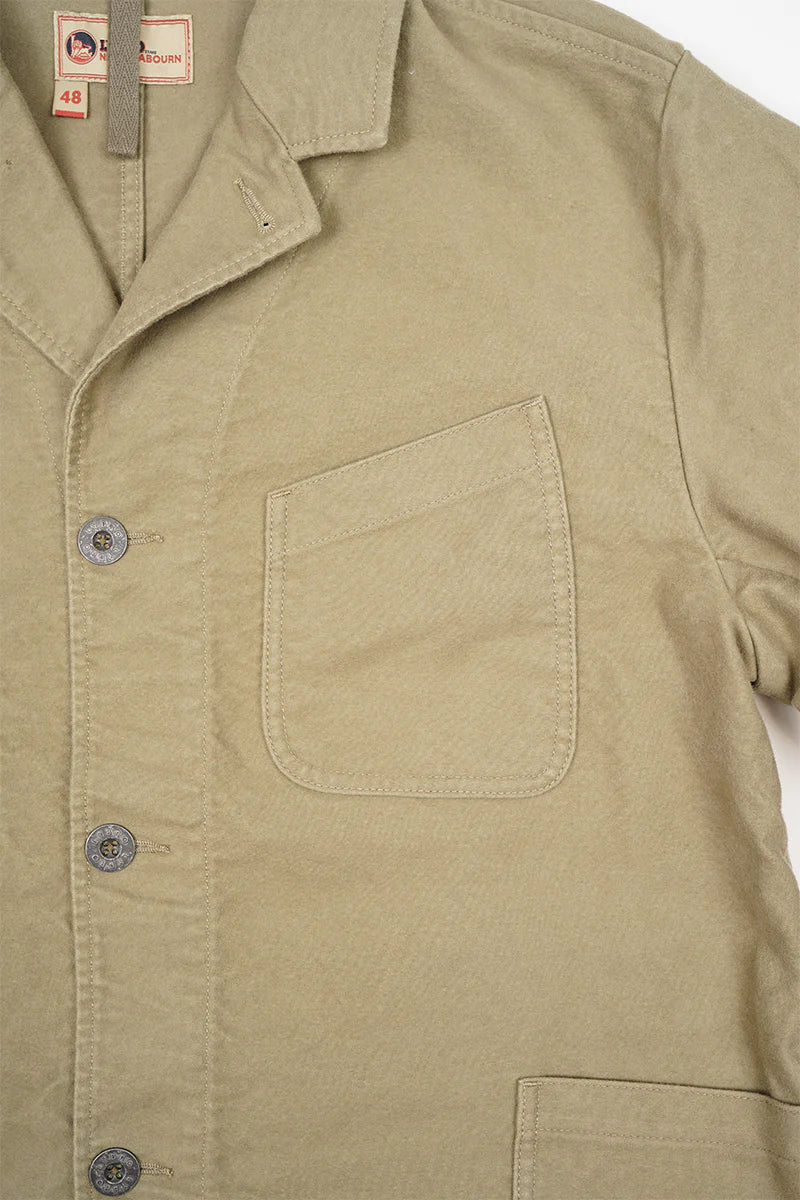 Nigel Cabourn LYBRO - JK03-M WORK SUIT JACKET - MOLESKIN