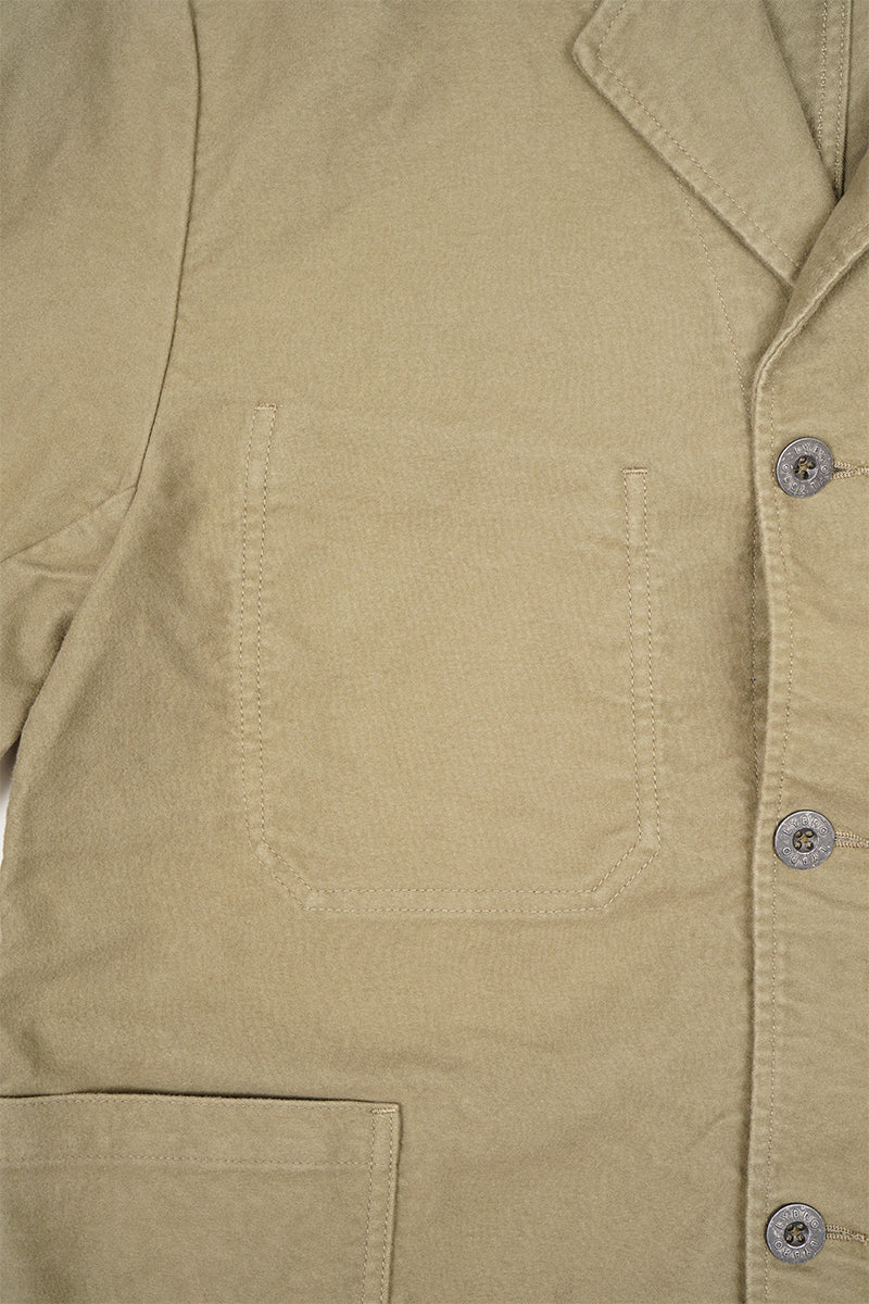 Nigel Cabourn LYBRO - JK03-M WORK SUIT JACKET - MOLESKIN