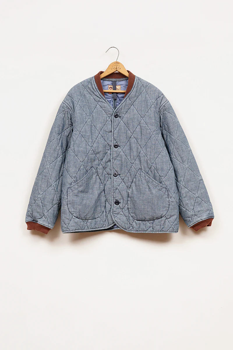Nigel Cabourn LYBRO - OW03 LINE JACKET - INDIGO