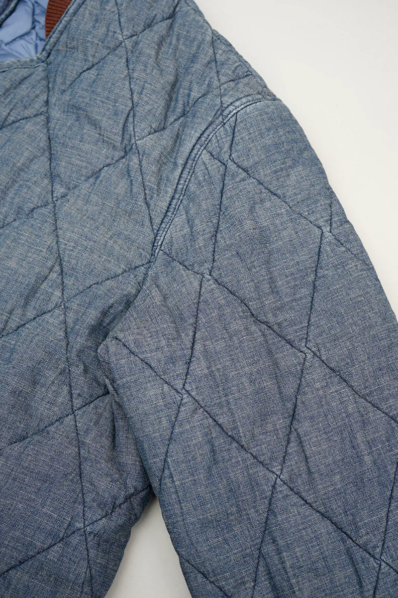 Nigel Cabourn LYBRO - OW03 LINE JACKET - INDIGO