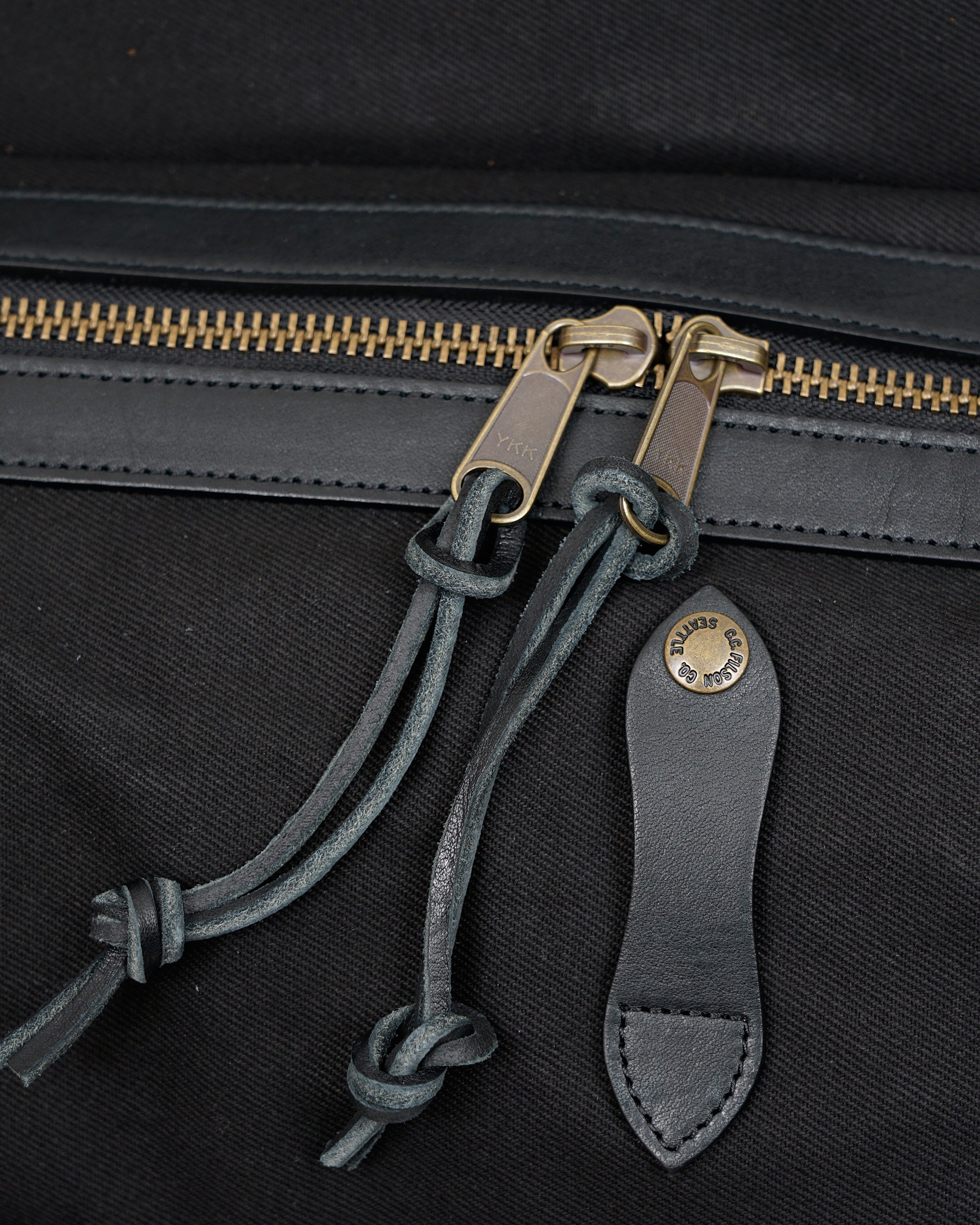 JUNYA WATANABE MAN × FILSON - WP K203 051 BLACK - MEDIUM DUFFLE BAG