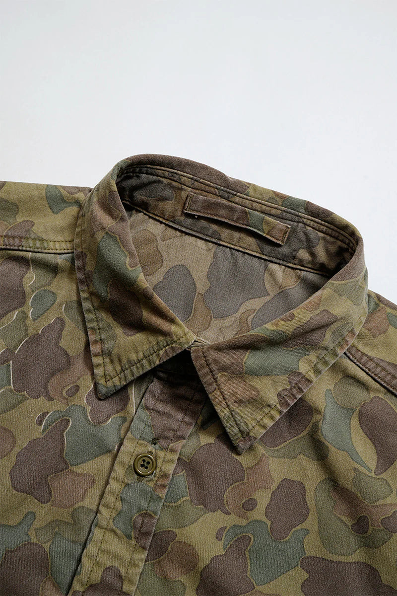 Nigel Cabourn - DECK SHIRT - DUCK HUNTER CAMO REVERSIBLE
