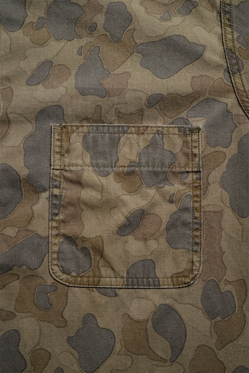 Nigel Cabourn - DECK SHIRT - DUCK HUNTER CAMO REVERSIBLE