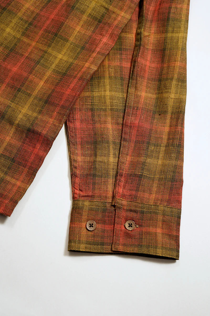 Nigel Cabourn - FRENCH CHORE JACKET - HEMP CHECK