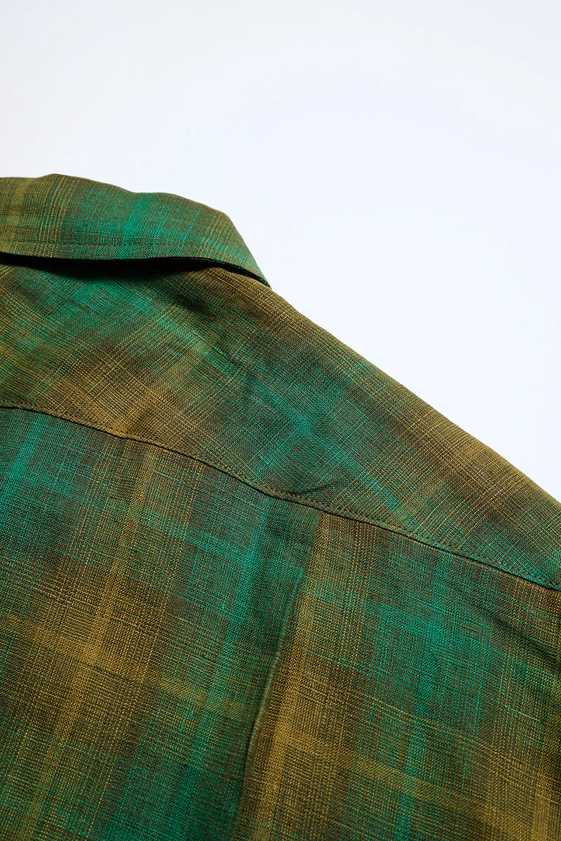 Nigel Cabourn - FRENCH CHORE JACKET - HEMP CHECK