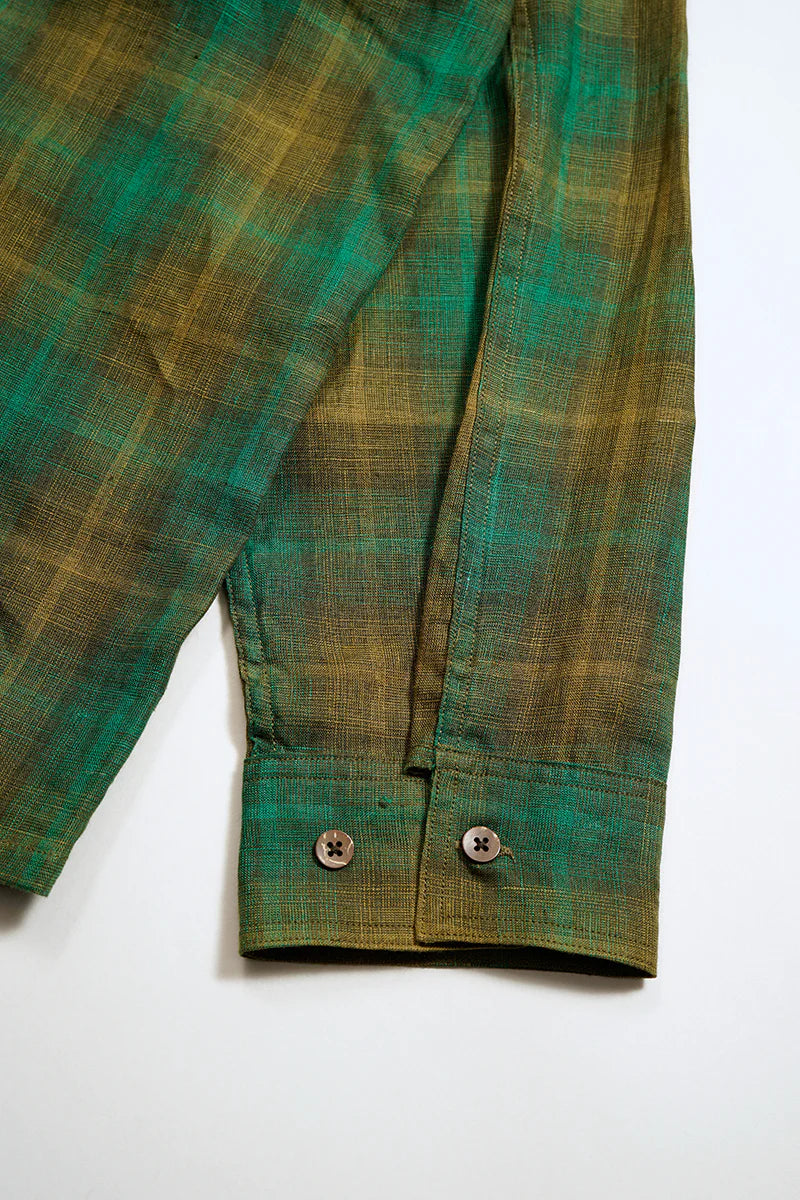 Nigel Cabourn - FRENCH CHORE JACKET - HEMP CHECK