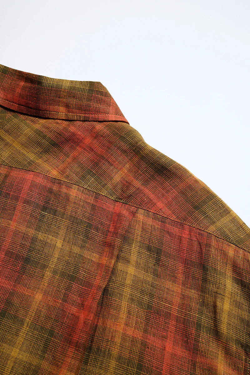 Nigel Cabourn - FRENCH CHORE JACKET - HEMP CHECK