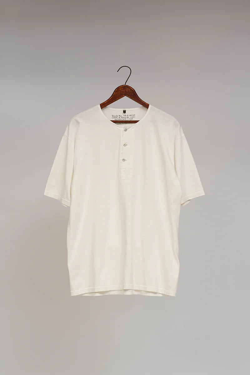 Nigel Cabourn - 50s HENLEY NECK SHIRT