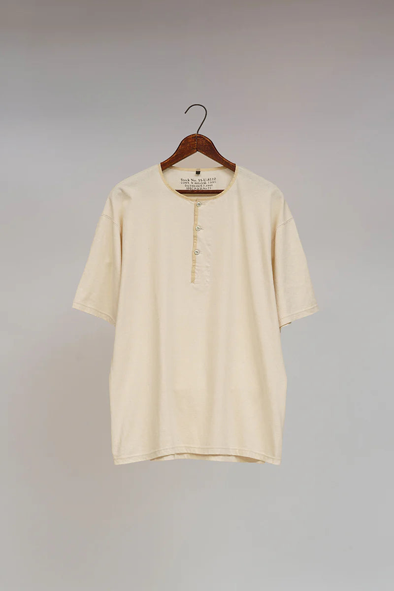 Nigel Cabourn - 50s HENLEY NECK SHIRT