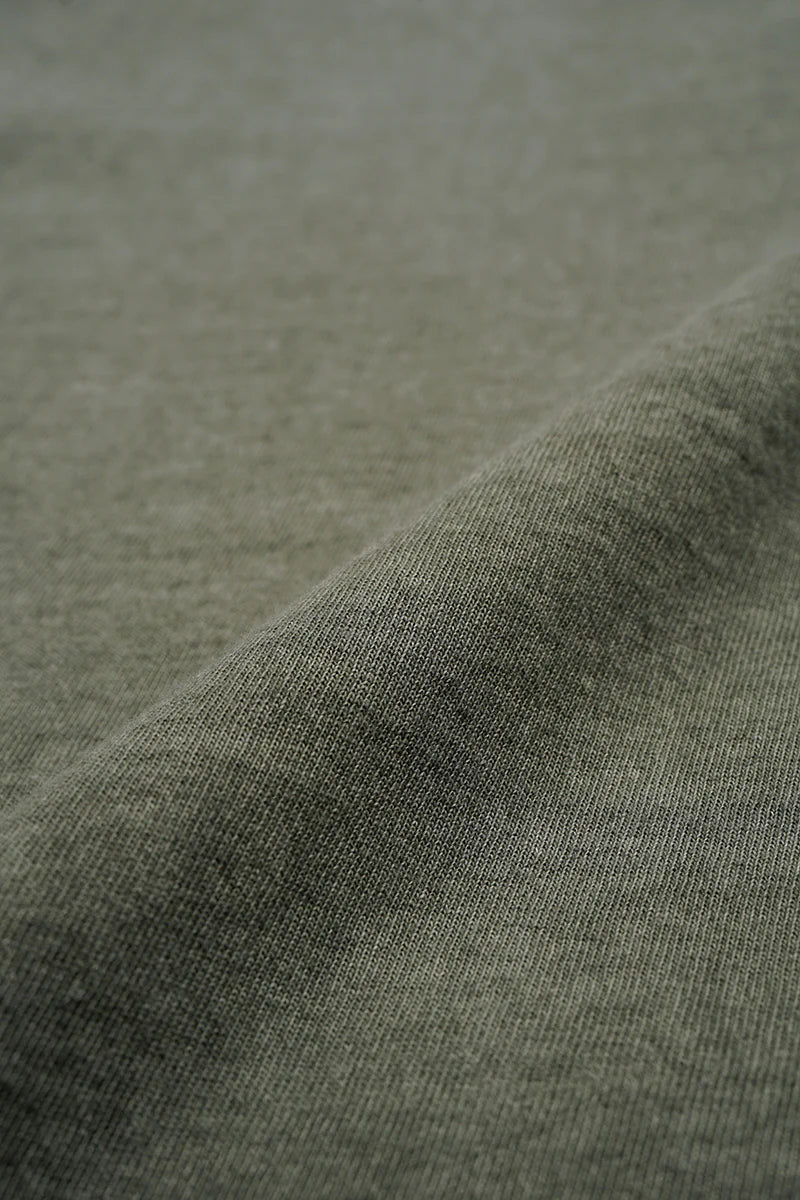 Nigel Cabourn - 50s HENLEY NECK SHIRT - PIGMENT