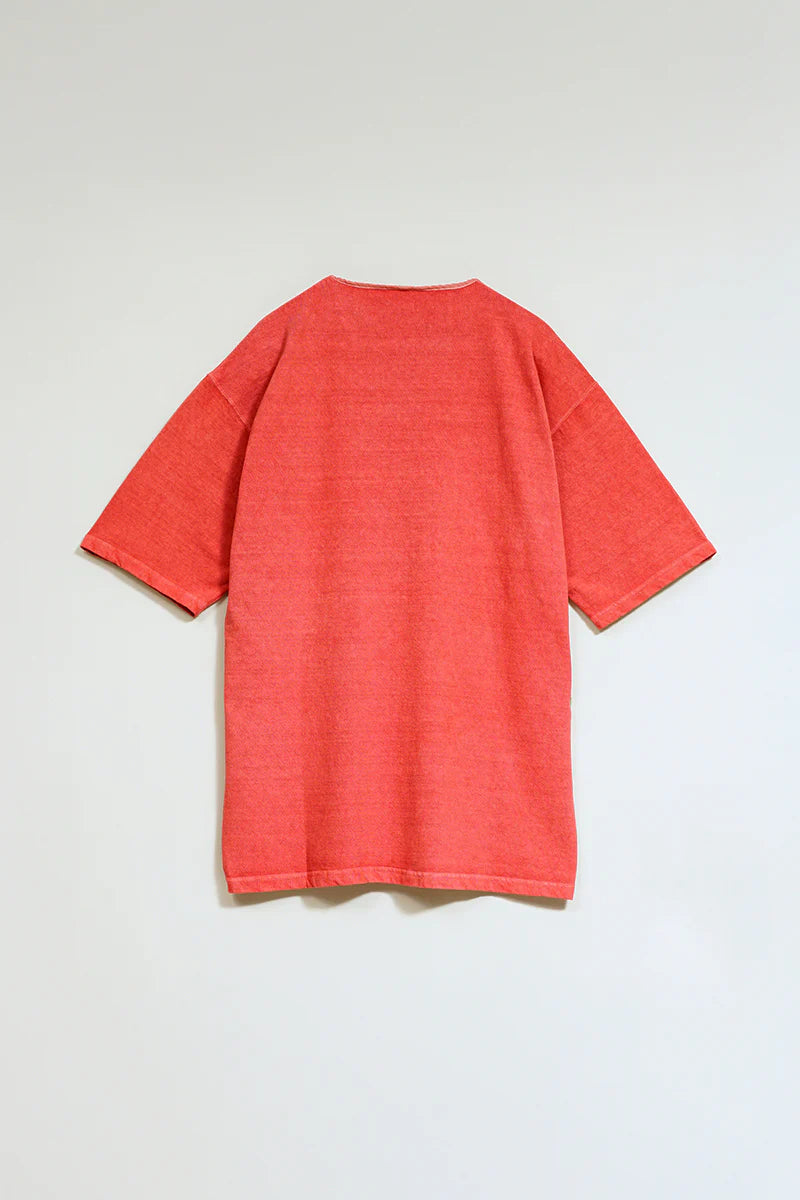 Nigel Cabourn - 50s HENLEY NECK SHIRT - PIGMENT