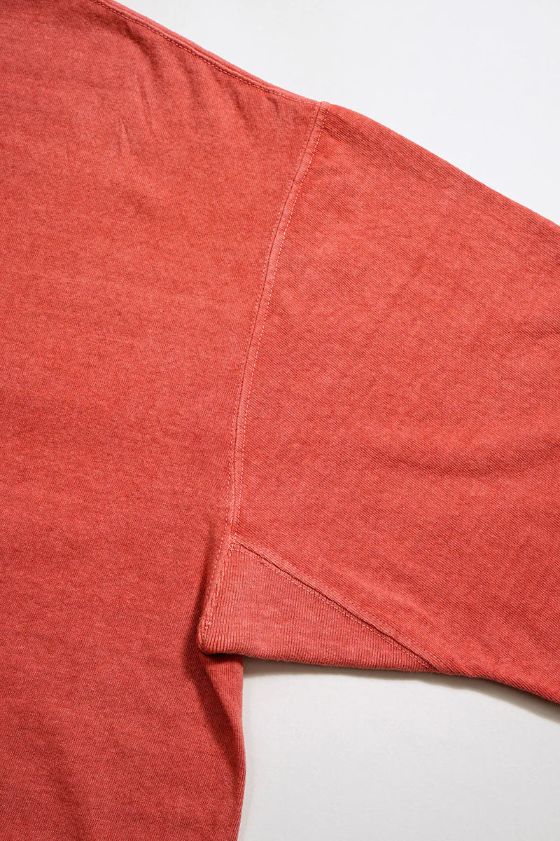 Nigel Cabourn - 50s HENLEY NECK SHIRT - PIGMENT