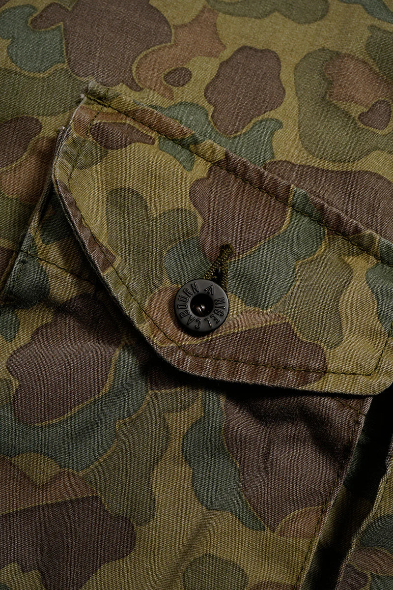 Nigel Cabourn - PULLOVER FISHING VEST - DUCK HUNTER CAMO
