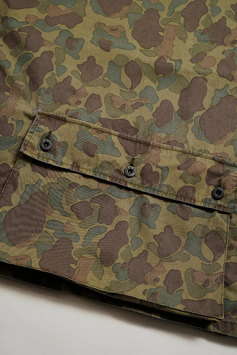 Nigel Cabourn - PULLOVER FISHING VEST - DUCK HUNTER CAMO